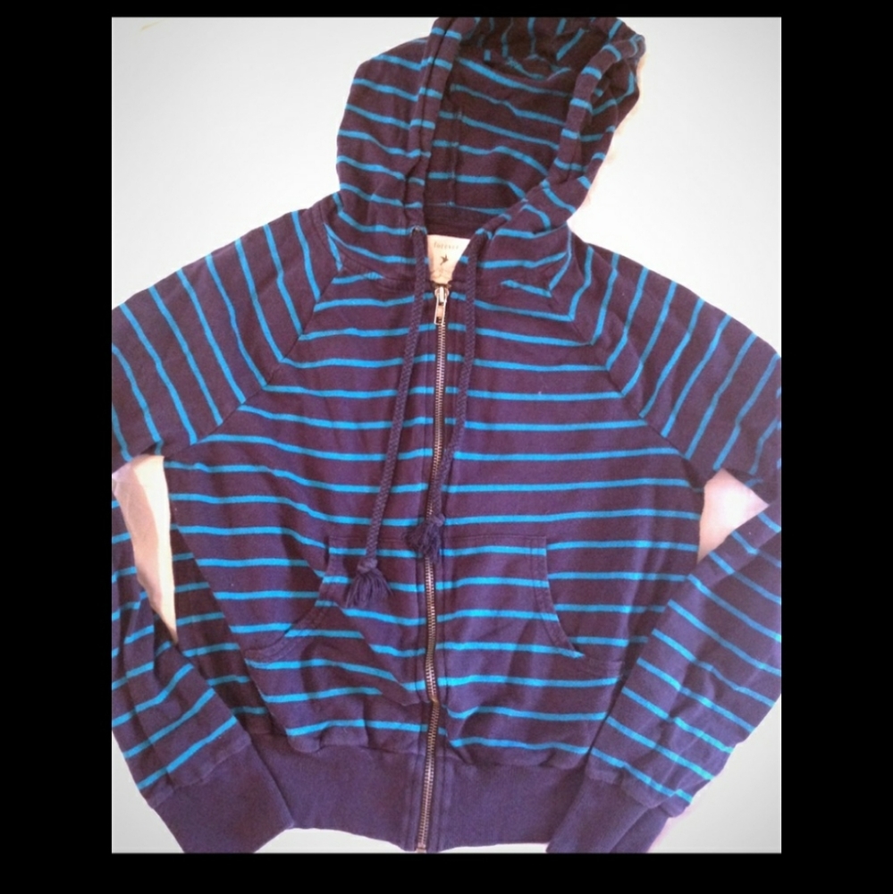 3for$12 Forever 21 Hoodie Zipper Jacket Size Small